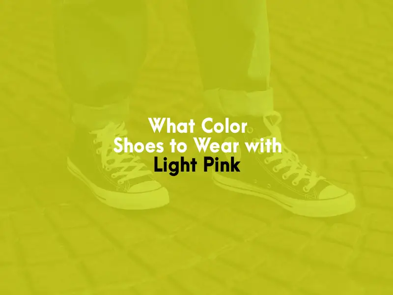 What Color Shoes to Wear with Light Pink