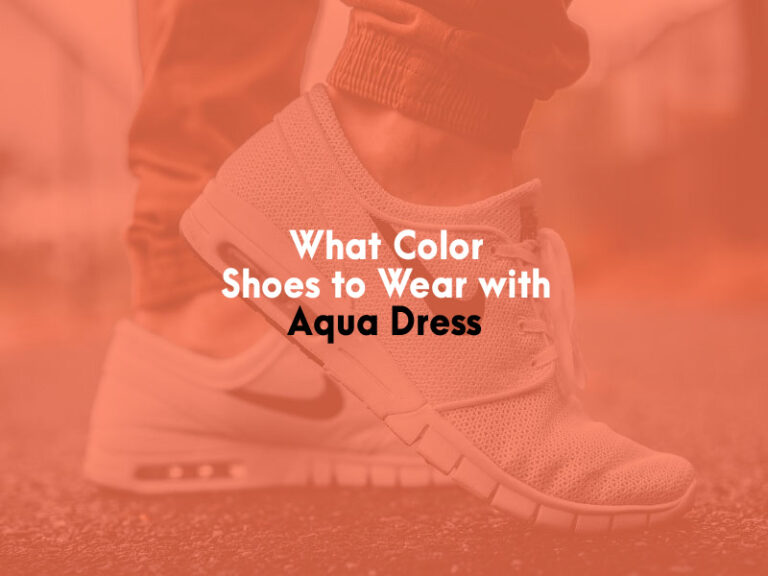 What Color Shoes to Wear With Aqua Dress