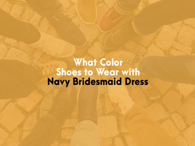 What Color Shoes to Wear With Navy Bridesmaid Dress
