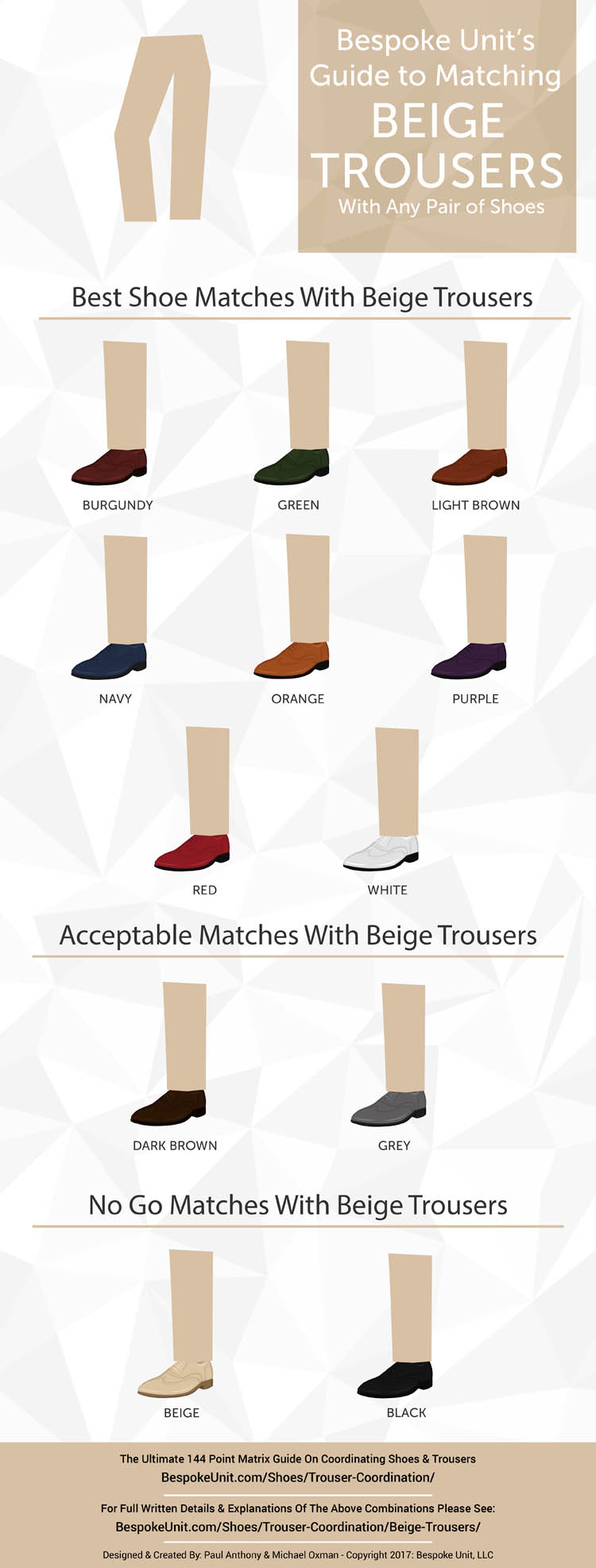 What Color Shoes to Wear With Beige Chinos