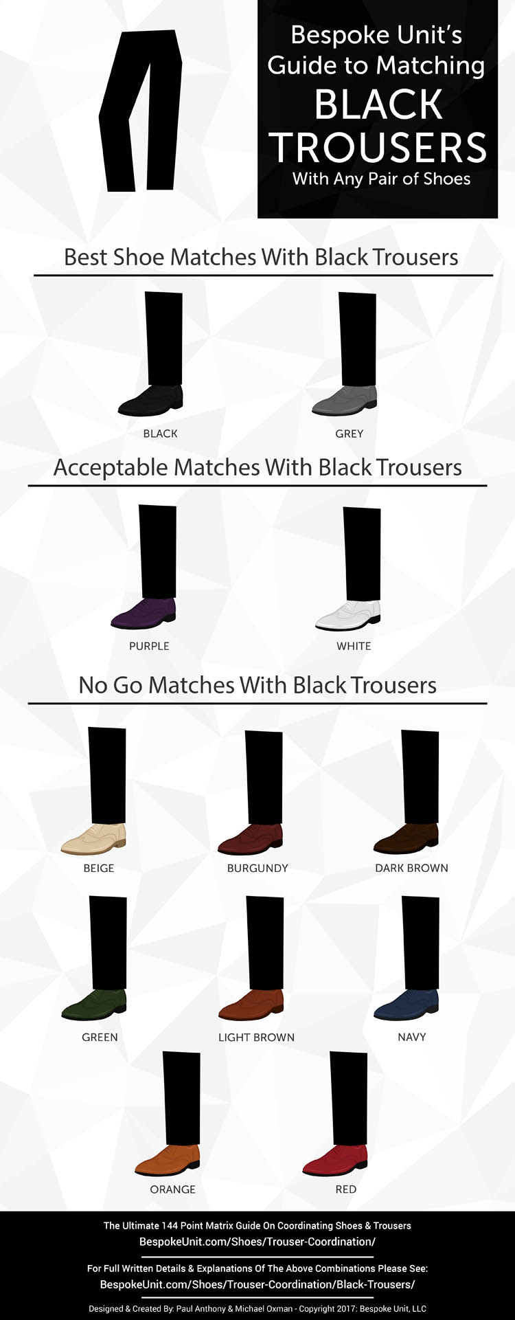 What Color Shoes to Wear With Black Chinos