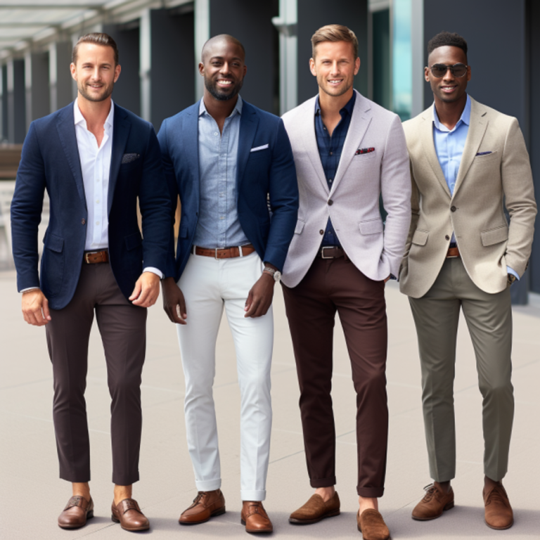 What Color Shoes to Wear With Blue Sport Coat