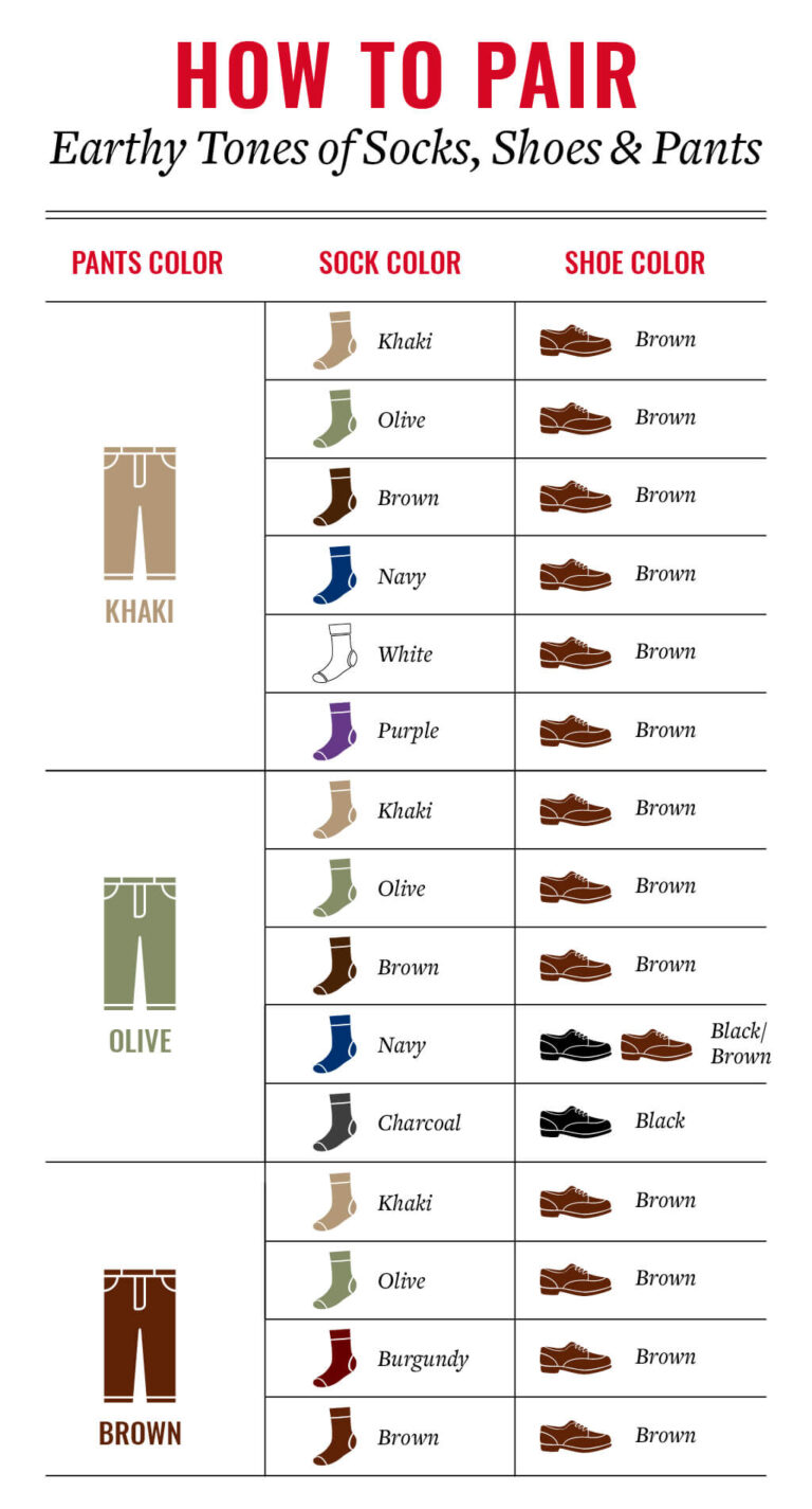 What Color Shoes to Wear With Brown Dress Pants