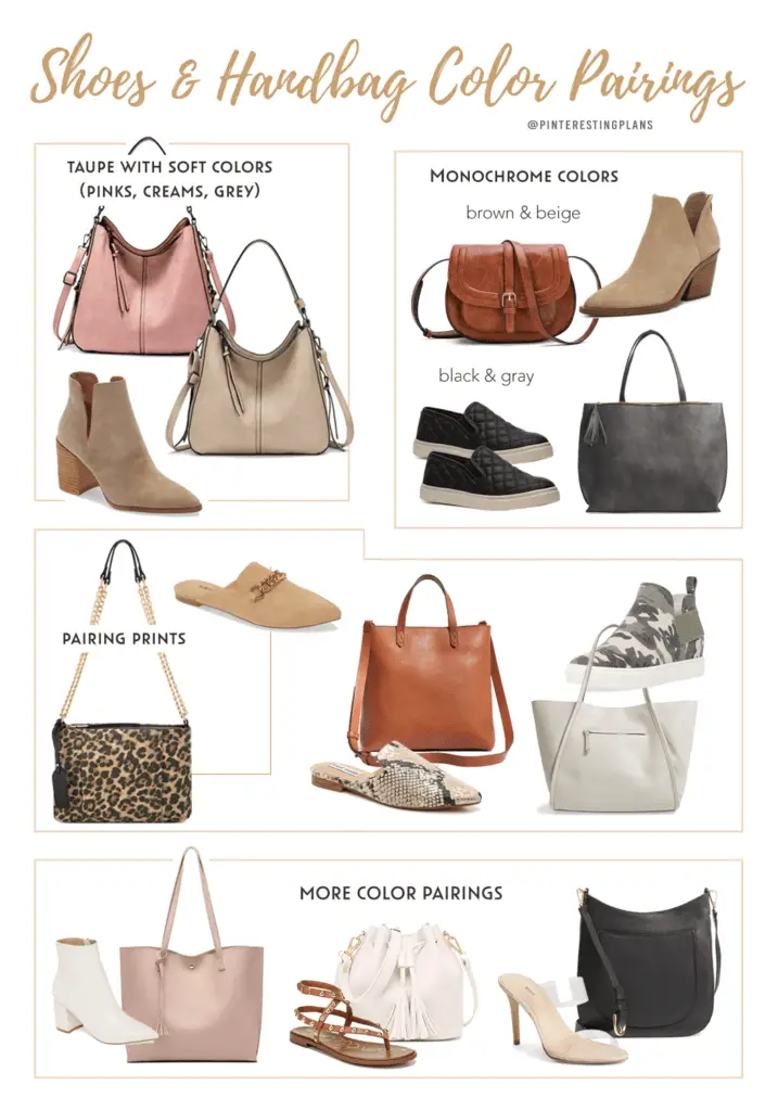 What Color Shoes to Wear With Brown Handbag