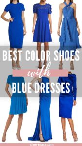 What Color Shoes to Wear With Cobalt Blue Maxi Dress