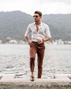 What Color Shoes to Wear With Dark Brown Chinos