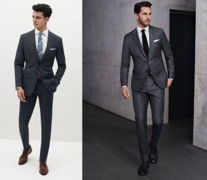 What Color Shoes to Wear With Dark Charcoal Suit