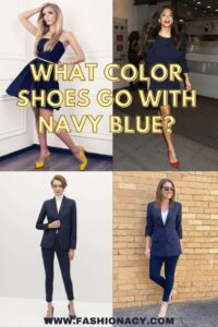 What Color Shoes to Wear With Female Navy Suit