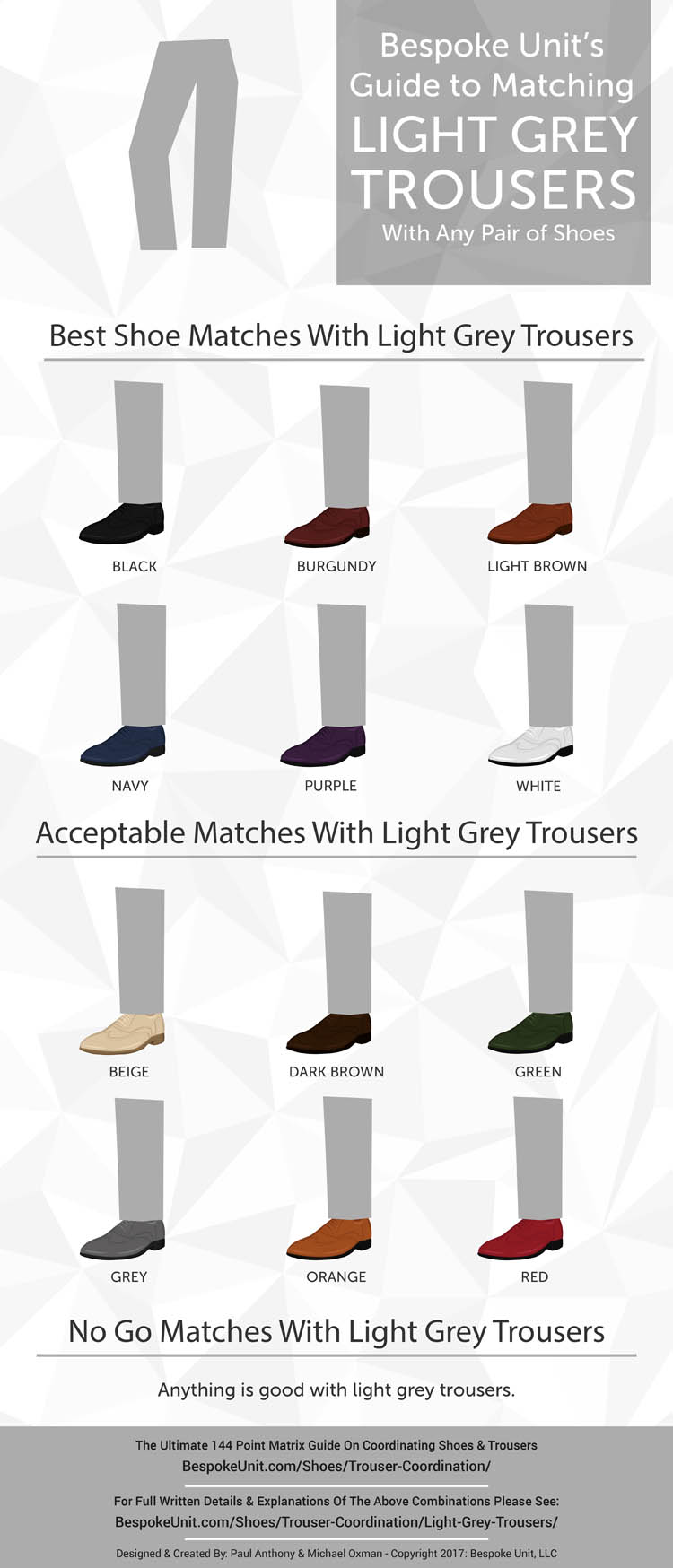 What Color Shoes to Wear With Grey Khakis