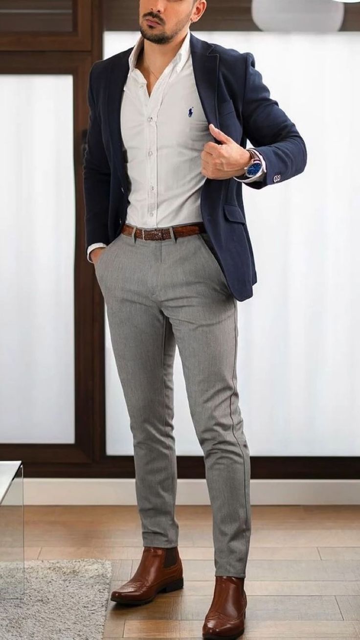 What Color Shoes to Wear With Grey Pants Casual