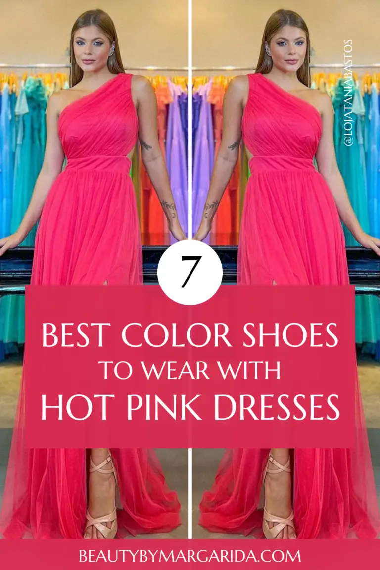 What Color Shoes to Wear With Hot Pink Prom Dress