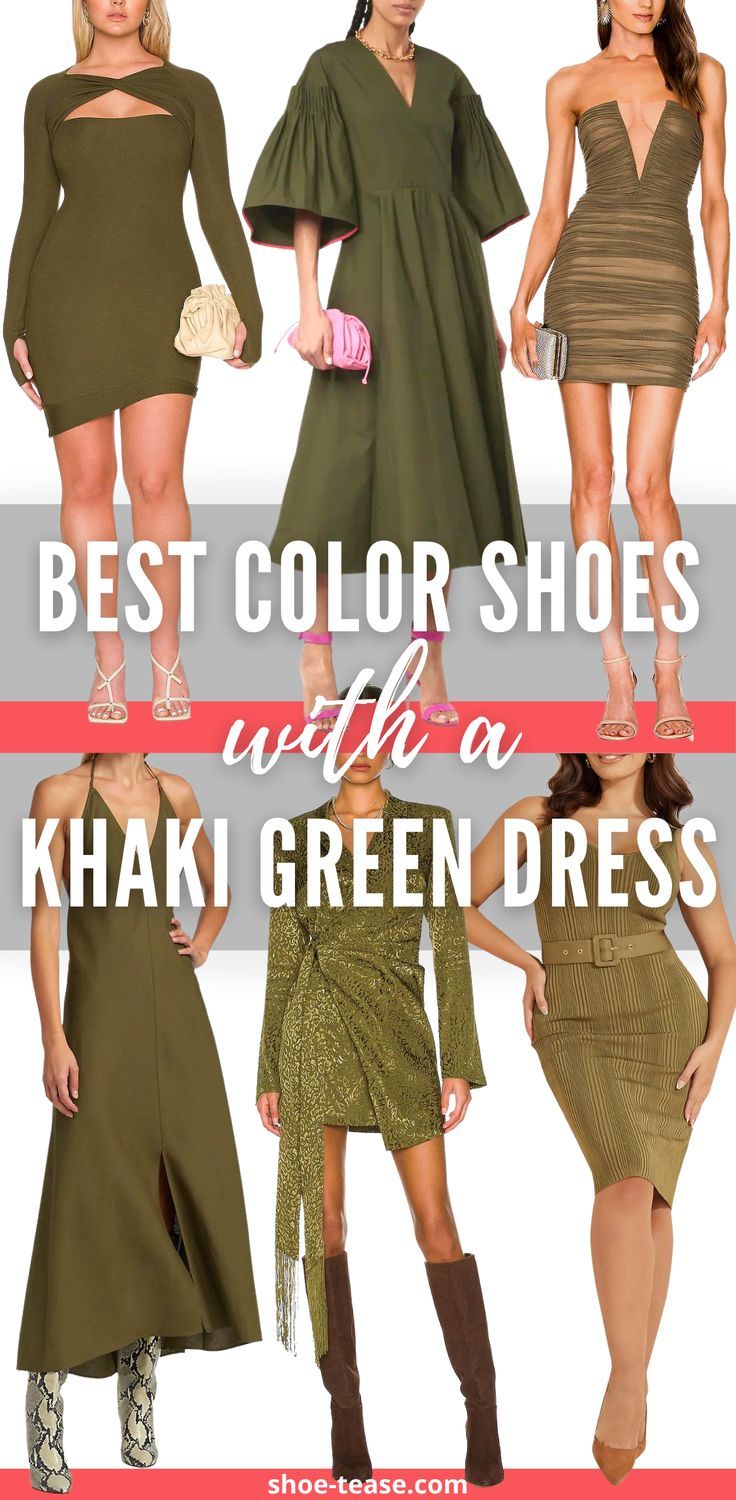 What Color Shoes to Wear With Khaki Skirt