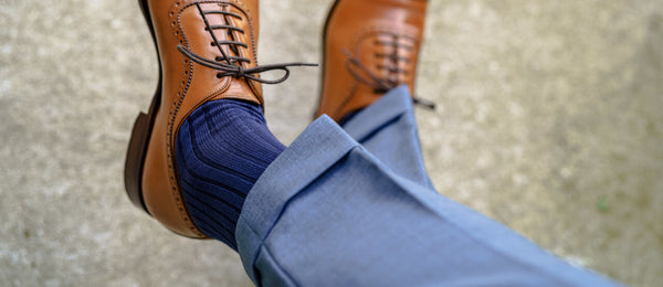 What Color Shoes to Wear With Light Blue Dress Pants