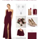 What Color Shoes to Wear With Maroon Prom Dress