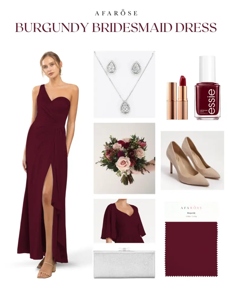 What Color Shoes to Wear With Maroon Prom Dress