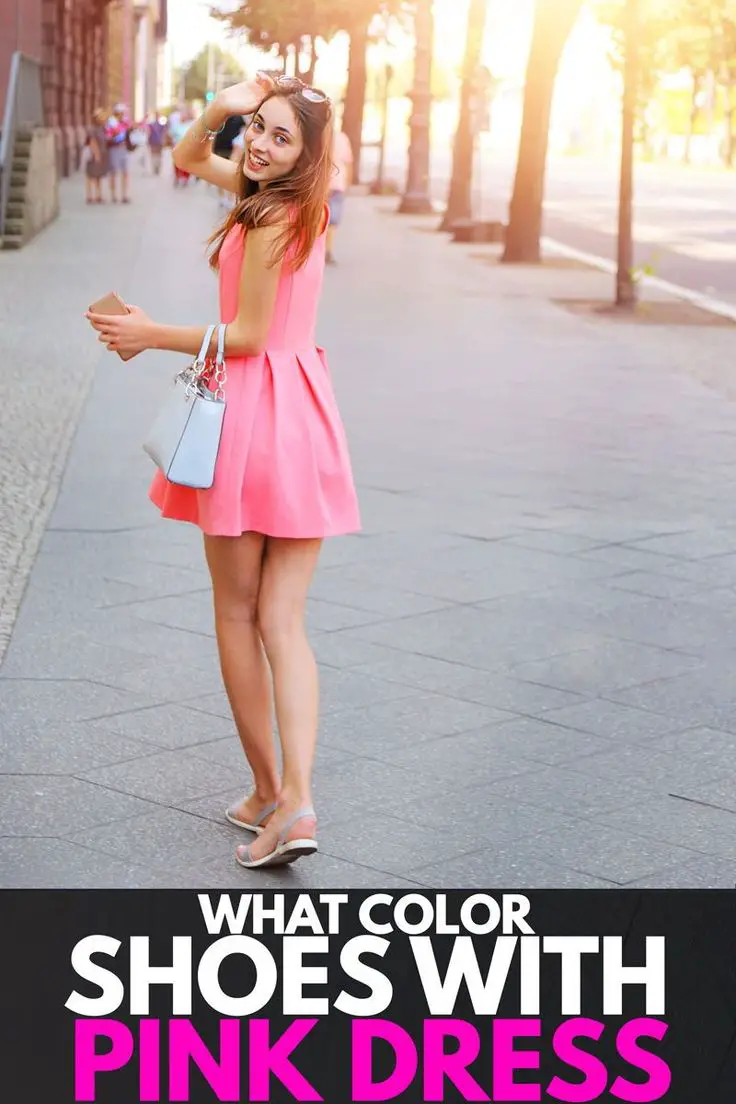 What Color Shoes to Wear With Pink And Gray