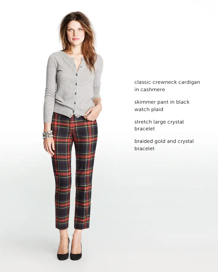 What Color Shoes to Wear With Plaid Pants