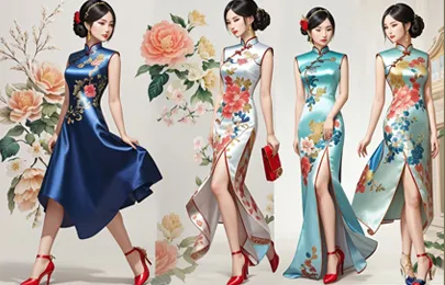 What Color Shoes to Wear With Qipao