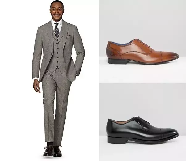 What Color Shoes to Wear With Silver Suit